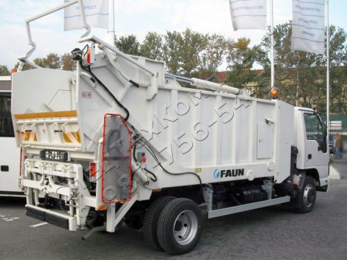 Мусоровоз-контейнеровоз ISUZU NQR75 - коммунальная спецтехника